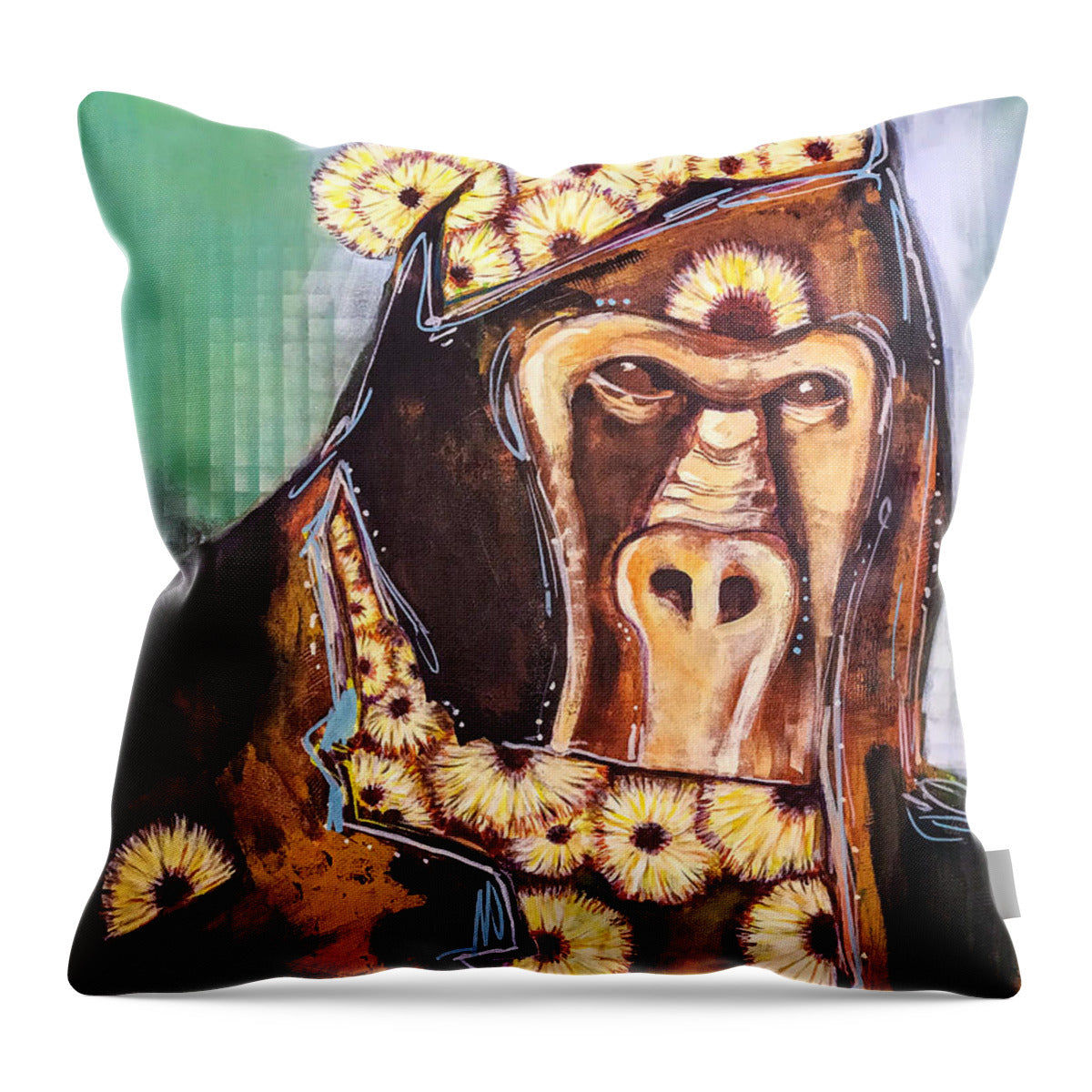 Beringei - Throw Pillow