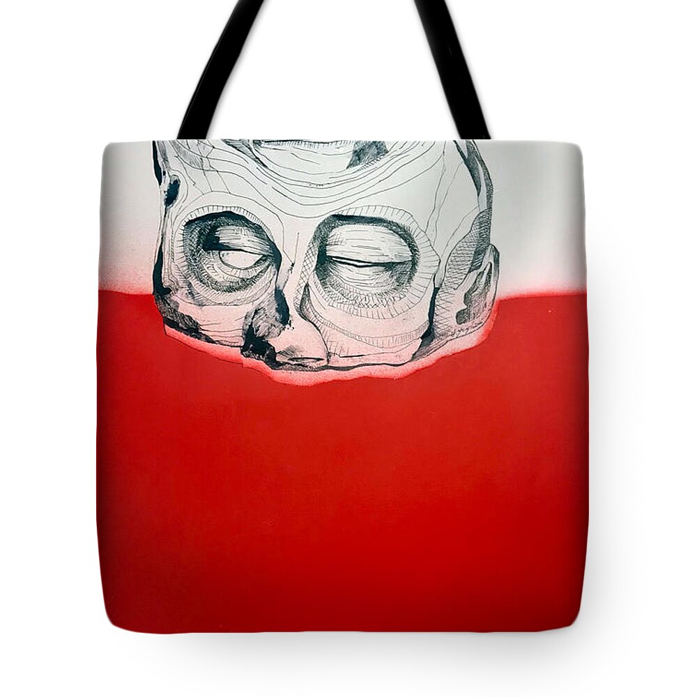 Helios I Red - Tote Bag