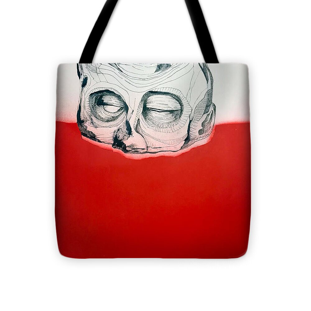 Helios I Red - Tote Bag