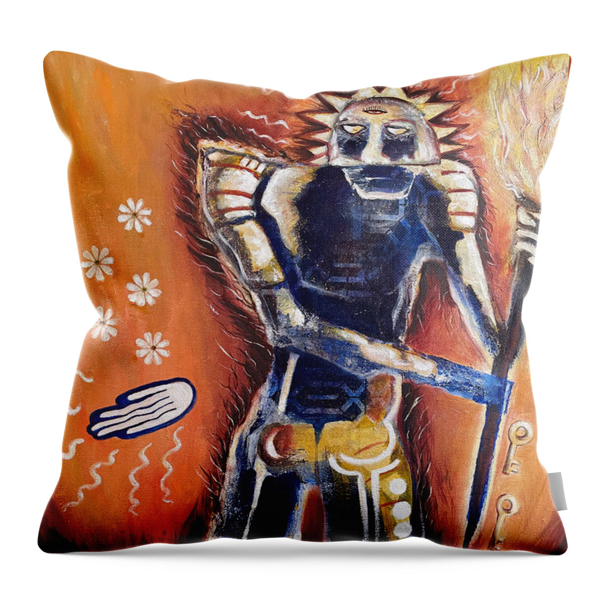 Mithra - Throw Pillow