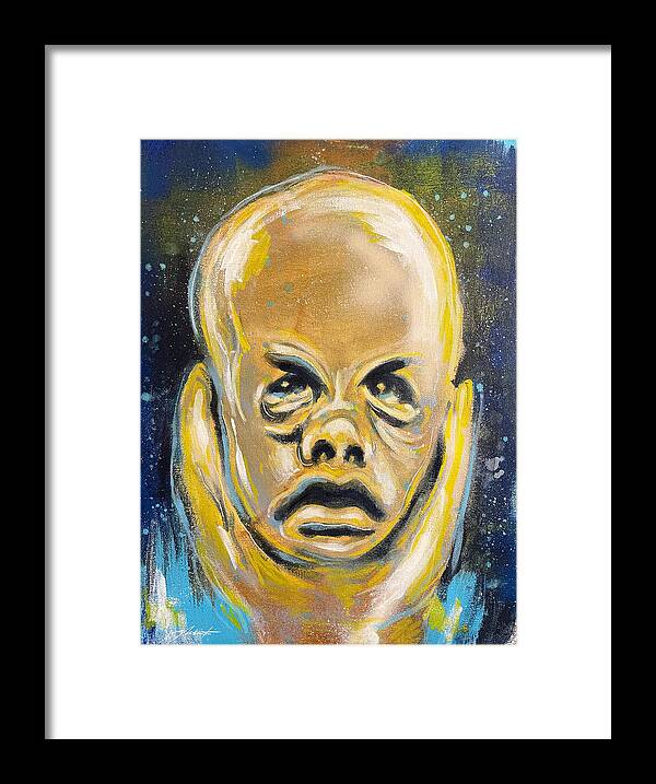 Twilight Zone Masks The Daughter - Framed Print