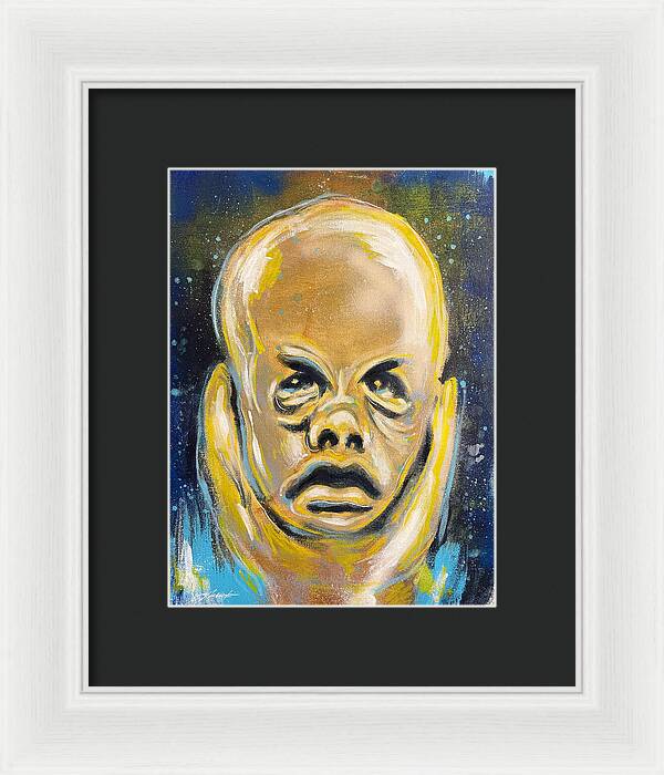 Twilight Zone Masks The Daughter - Framed Print