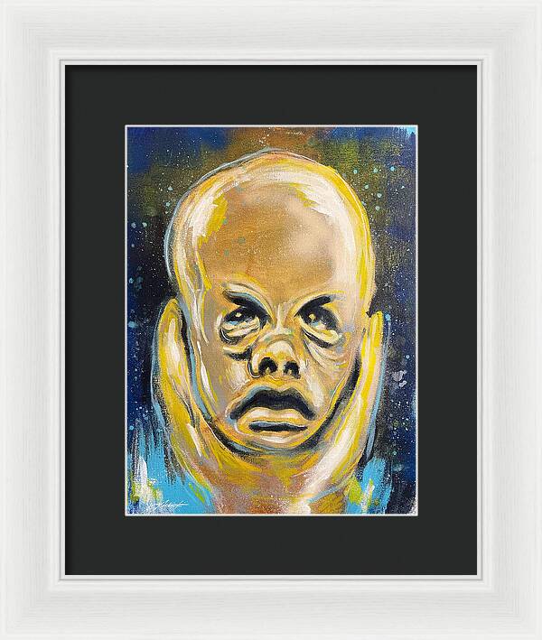 Twilight Zone Masks The Daughter - Framed Print