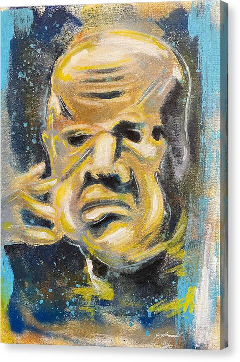 Twilight Zone Masks The Father - Canvas Print