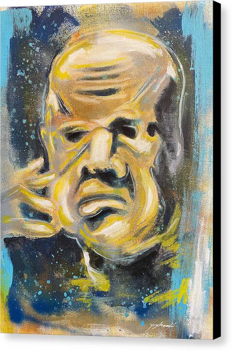 Twilight Zone Masks The Father - Canvas Print