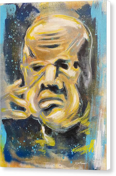 Twilight Zone Masks The Father - Canvas Print