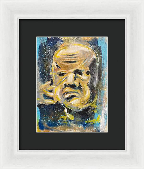 Twilight Zone Masks The Father - Framed Print