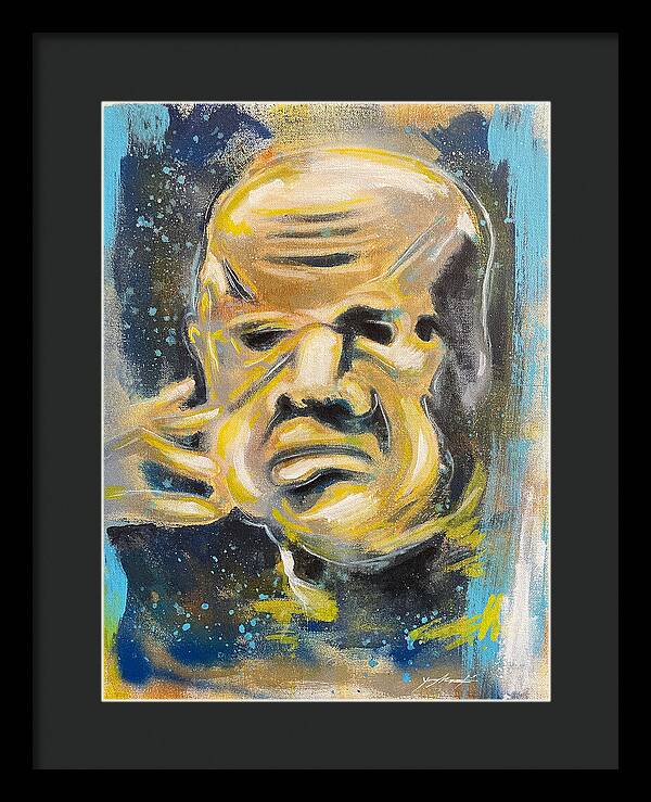 Twilight Zone Masks The Father - Framed Print