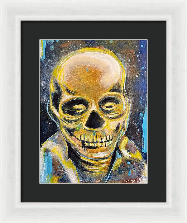 Twilight Zone Masks The Grandfather - Framed Print