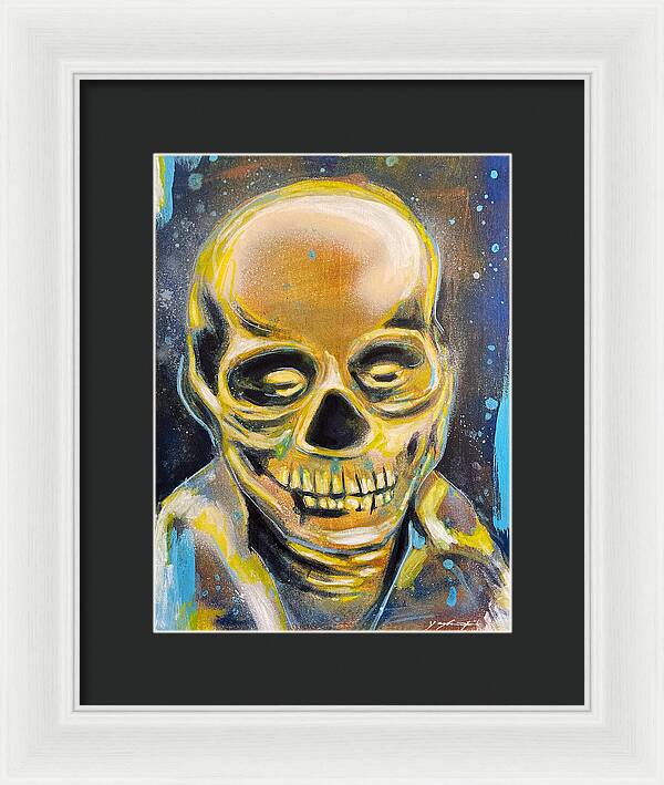 Twilight Zone Masks The Grandfather - Framed Print