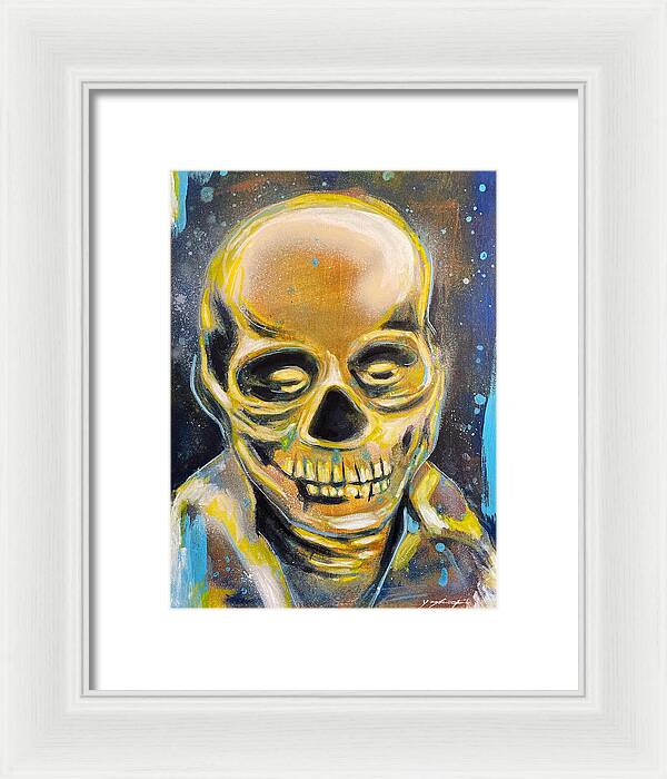 Twilight Zone Masks The Grandfather - Framed Print