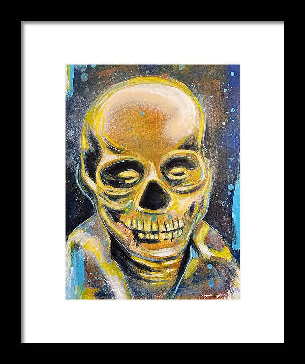 Twilight Zone Masks The Grandfather - Framed Print