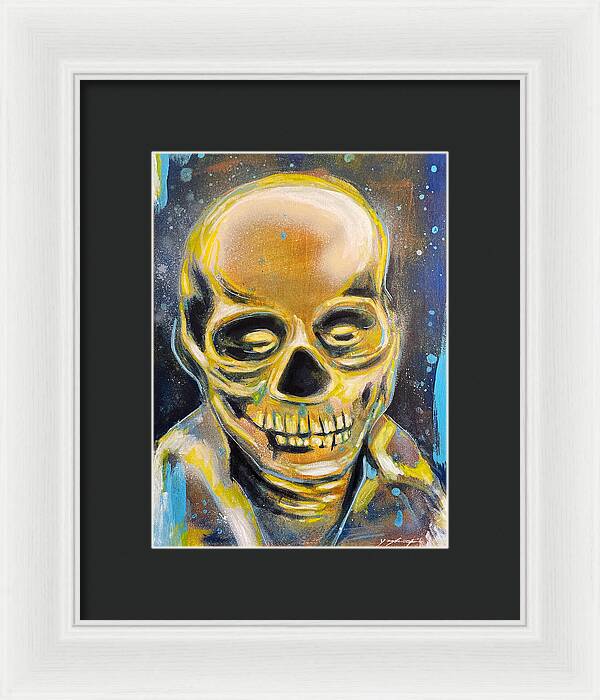 Twilight Zone Masks The Grandfather - Framed Print