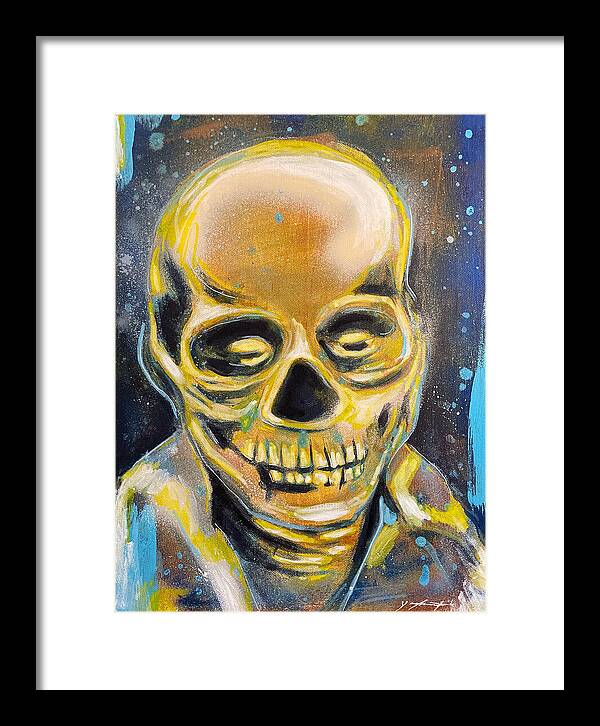 Twilight Zone Masks The Grandfather - Framed Print