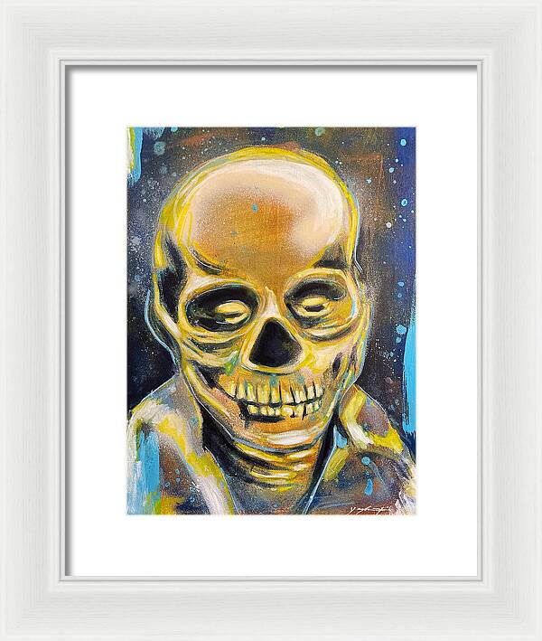 Twilight Zone Masks The Grandfather - Framed Print