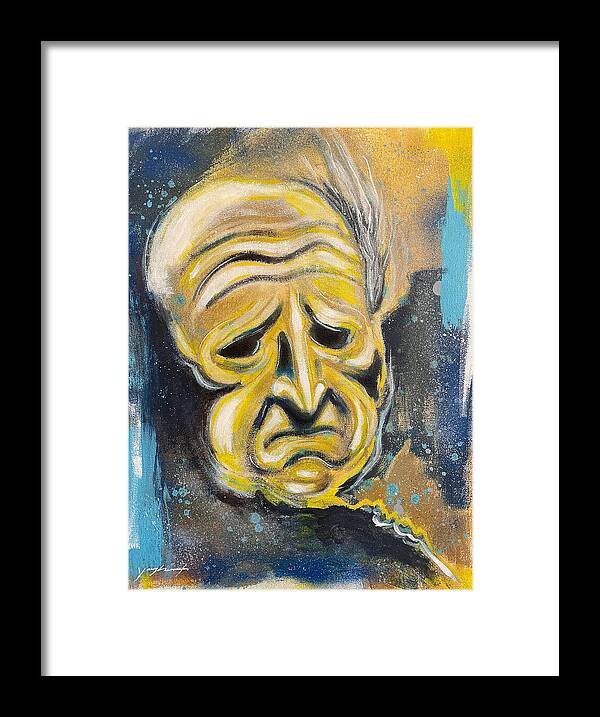 Twilight Zone Masks The Mother - Framed Print