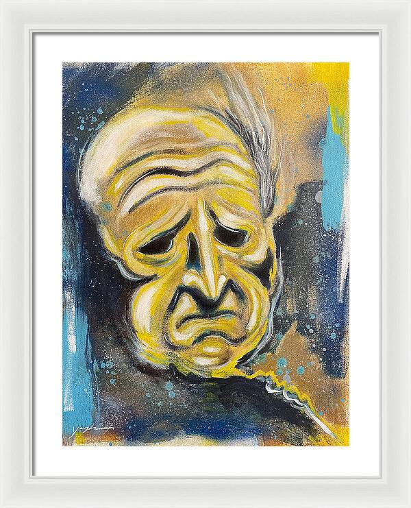 Twilight Zone Masks The Mother - Framed Print