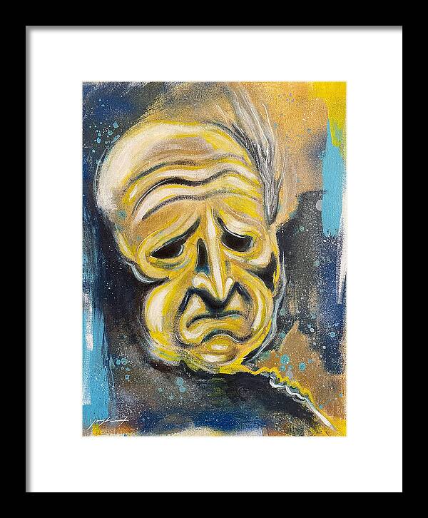 Twilight Zone Masks The Mother - Framed Print