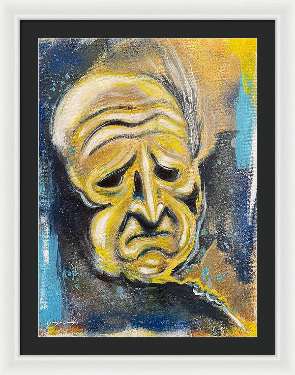 Twilight Zone Masks The Mother - Framed Print