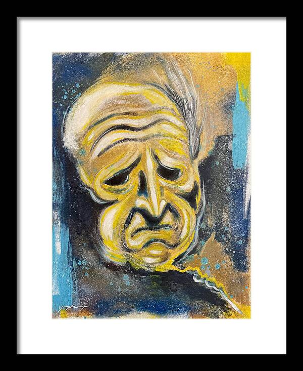 Twilight Zone Masks The Mother - Framed Print