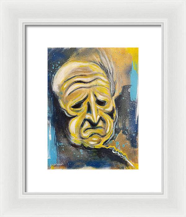 Twilight Zone Masks The Mother - Framed Print