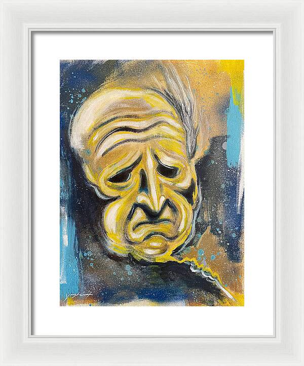 Twilight Zone Masks The Mother - Framed Print