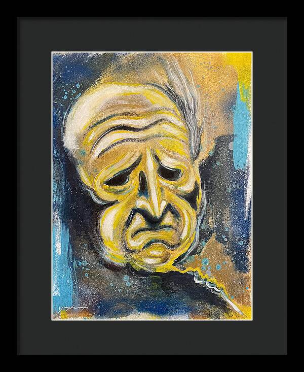 Twilight Zone Masks The Mother - Framed Print