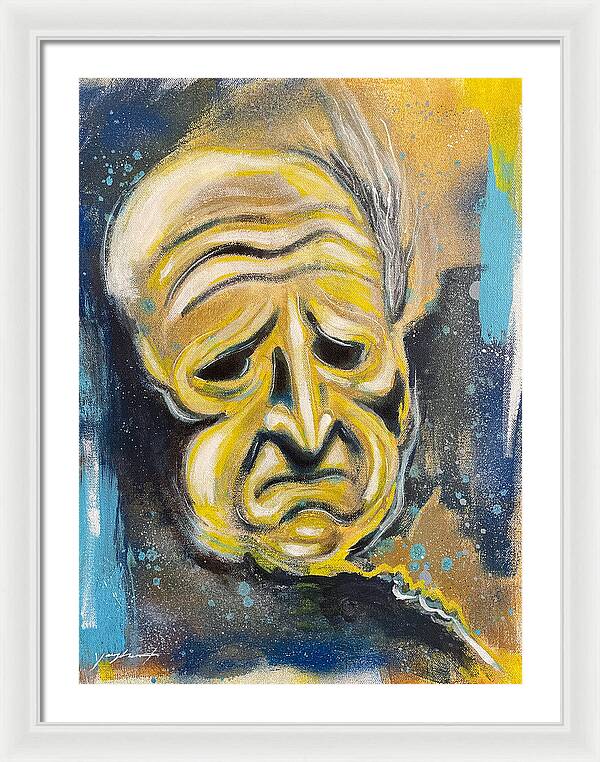 Twilight Zone Masks The Mother - Framed Print