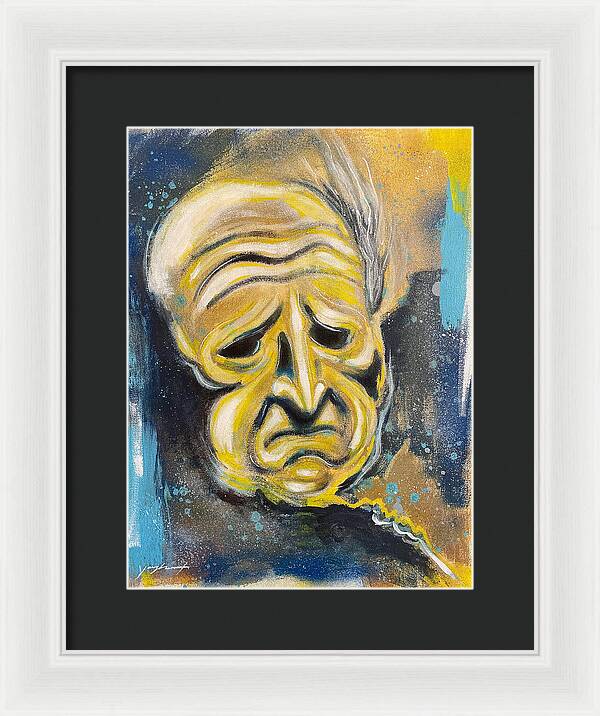 Twilight Zone Masks The Mother - Framed Print