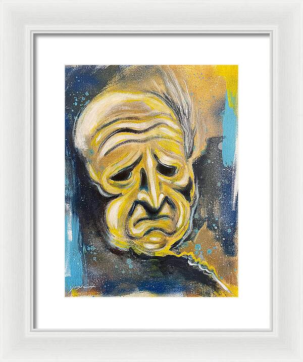 Twilight Zone Masks The Mother - Framed Print