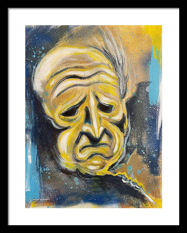 Twilight Zone Masks The Mother - Framed Print