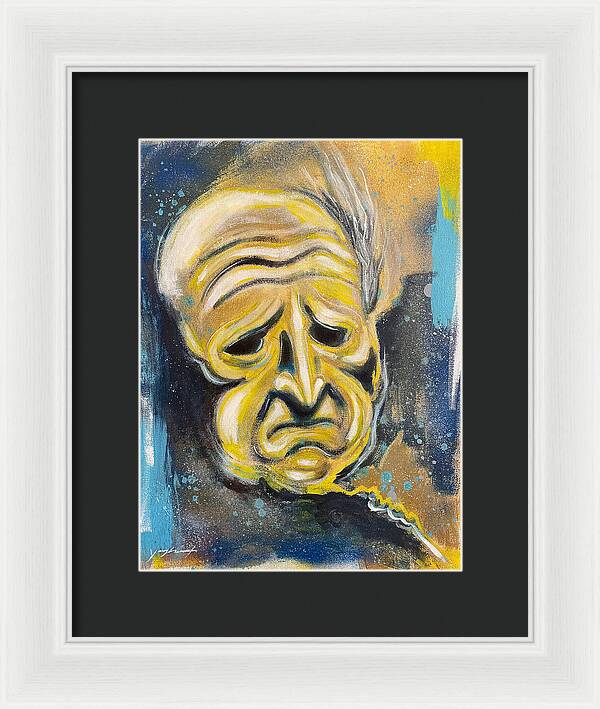 Twilight Zone Masks The Mother - Framed Print