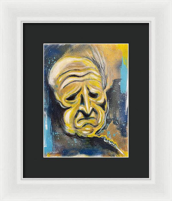 Twilight Zone Masks The Mother - Framed Print