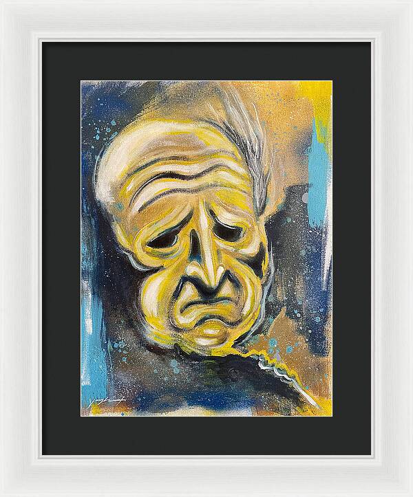 Twilight Zone Masks The Mother - Framed Print