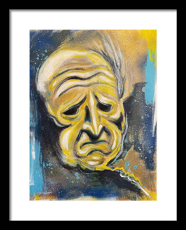 Twilight Zone Masks The Mother - Framed Print