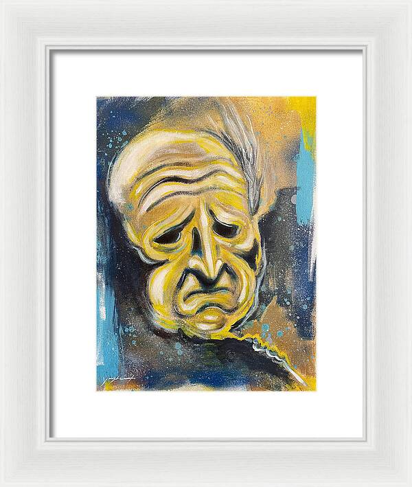 Twilight Zone Masks The Mother - Framed Print